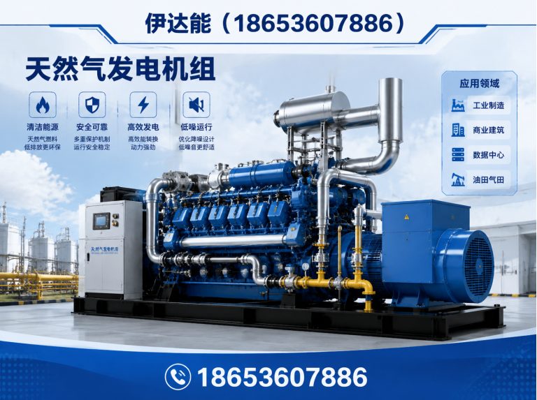 坊子区天然气发电机组展示图